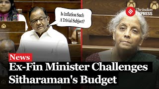 How ExFinance Minister Countered Nirmala Sitharamans Budget  P Chidambaram  Budget 2024 [upl. by Udele]