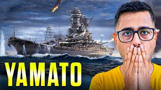 Yamato Battleship in Hindi How Did The Biggest Most Powerful Battleship Sink During World War 2 [upl. by Hollie994]