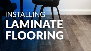 Installing Laminate Flooring  A HowTo Guide [upl. by Frulla]