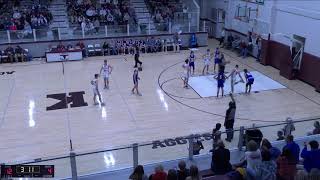 Kossuth High School JV Mens vs Mantachie High School JV Mens Varsity Basketball [upl. by Bledsoe]