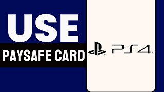 How To Use PAYSAFECARD on PS4 5 2024 Updated [upl. by Atem]