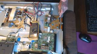 wwwtulsatvrepairbiz Xmain board problem 43 TV Samsung [upl. by Heid]