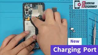 Samsung A71 5G Charging Dock Repair [upl. by Ardnola719]