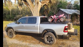 Diamondback HD Tonneau on 2020 Ram with MultiFuntion Tailgate [upl. by Oniger120]