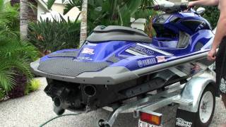 Yamaha FZR Riva Thru Hull system Riva HKS BOV [upl. by Penney]