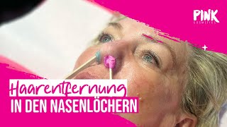 Waxing Tutorial Haarentfernung der Nasenlöcher mit Next Generation Wax [upl. by Arzed474]