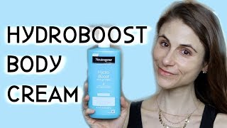 NEUTROGENA HYDROBOOST BODY GEL CREAM REVIEW DR DRAY [upl. by Ron443]