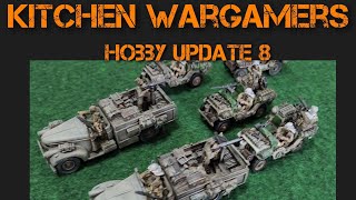 Kitchen Wargamers Hobby update 8 [upl. by Teddi539]