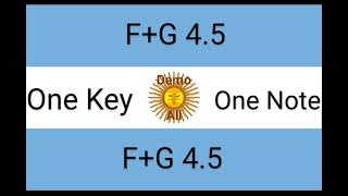 Argentine Piano Cover Note Color Codes 🇦🇷🎹🎵🌈👩‍💻 [upl. by Ongun156]