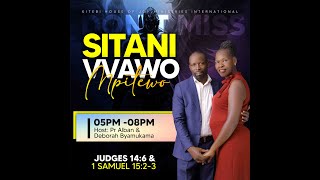 SITANI VVAWO MPITEWO EVENING SERVICE BY PASTOR ALBAN BYAMUKAMA  23OCTOBER2024 [upl. by Darda368]