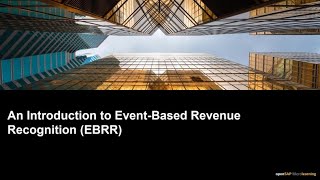 An Introduction to Eventbased Revenue Recognition  SAP S4HANA Financials  SAP Micro Learning [upl. by Linea777]