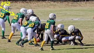 1142023 Clarksville TN 10u football Green Bay Packers Clarksville jr pro [upl. by Aneloc]