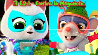 Temporada 1  Episodio 21  Contra la Megabota  Supergatitos [upl. by Gilbye]