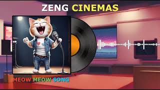 Meow Meow Song 🐱🎤🎶  Cat Humming quotKhada Hu Aaj Bhi Wahiquot 🐾🎧 Cat Cute Song Viral [upl. by Button]