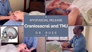 Craniosacral therapy for neck and jaw tension ASMR [upl. by Margarete]