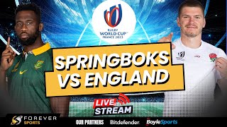 SOUTH AFRICA VS ENGLAND LIVE  Rugby World Cup SemiFinal Springboks Live Commentary amp Watchalong [upl. by Romito]