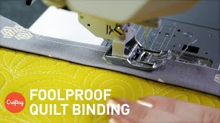 How to Bind a Quilt Foolproof Tips for Great Results  Quilting Tutorial [upl. by Seravat]