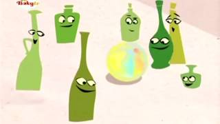 BabyTV Ten green bottles english [upl. by Oemac234]