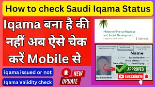 how to check iqama number with border number new iqama in saudi arabia [upl. by Kariotta]