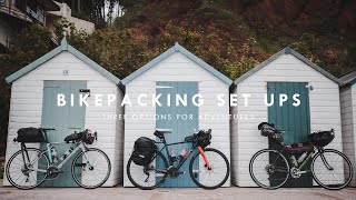 3 DIFFERENT BIKEPACKING SETUPS [upl. by Rhpotsirhc]