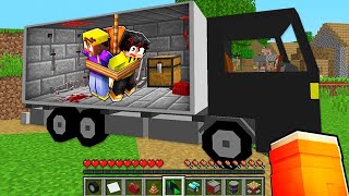 Jimmi findet GRUSELIGEN LKW in Minecraft [upl. by Mozes]