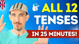 ALL 12 Verb Tenses in English… EXPLAINED 🔥 [upl. by Erick]