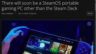 There will soon be a SteamOS portable gaming PC other than the Steam Deck [upl. by Valina]