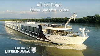 Flusskreuzfahrt auf der Donau mit der neuen «Kaiserin» – Excellence Empress [upl. by Ailimat]