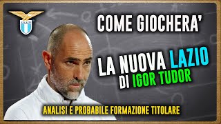 LA NUOVA LAZIO DI IGOR TUDOR ecco come giocherà fantacalcio lazio igortudor [upl. by Mariska]