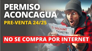 🔴DESCUENTO 10 hasta el 15 de agosto I TARIFAS permisos ACONCAGUA temporada 2024  2025 [upl. by Stormi]