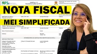 📢COMO EMITIR NFSe SIMPLIFICADA DO MEI [upl. by Allbee]