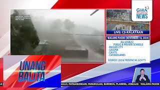 Bagyong Pepito nagiwan ng matinding pinsala sa Catanduanes  Unang Balita [upl. by Eiramenna174]