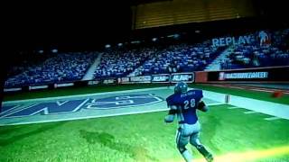 backbreaker gameplay ps3 [upl. by Arbrab]