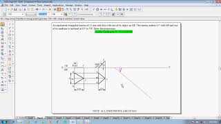 Example 2 on Projection of Plane Surfaces [upl. by Eitsirhc368]