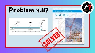 Problem 4117  Engineering Mechanics Statics [upl. by Analahs]