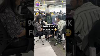 90Fps Hack for BGMI😳 office tipsandtricks android androidtips bgmi bgmitips gaming 90fps [upl. by Kliman]