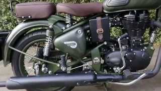 2015 Royal Enfield Despatch Limited Edition Battle Green [upl. by Emlin]