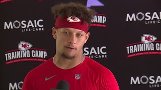 Patrick Mahomes talks ahead Chiefs first preseason games [upl. by Ethel]