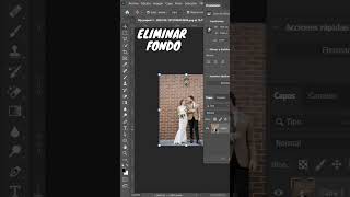 ELIMINAR FONDO PHOTOSHOP 2023 shorts [upl. by Arrol]