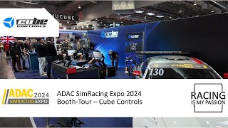 ADAC SimRacing Expo 2024  BoothTour  Cube Controls [upl. by Acinehs]