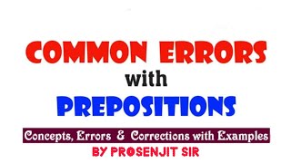 ERROR CORRECTION PART 1 MOST COMMON QUESTIONS IN COMPETITIVE EXAMS competitive englishgrammar [upl. by Arodnahs]