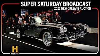 2023 NEW ORLEANS SUPER SATURDAY BROADCAST  Saturday Sept 30 2023  BARRETTJACKSON NEW ORLEANS [upl. by Ydaf702]