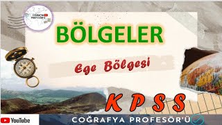 KPSS 2023  BÖLGELER  Ege Bölgesi [upl. by Eidolem543]