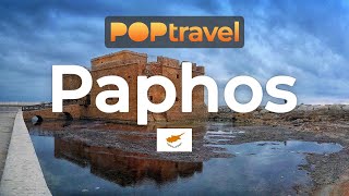 Walking in PAPHOS  Cyprus 🇨🇾 Seaside during Sunset  4K 60fps UHD [upl. by Naeerb]