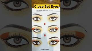 Close set eyes ka kaise perfect eye makeup kaise kare makeup eyemakeup pummybeautyparlour mua [upl. by Valora]