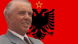 Enver Hoxha Tungjatjeta Long Live Enver Hoxha English Lyrics [upl. by Dobbins]