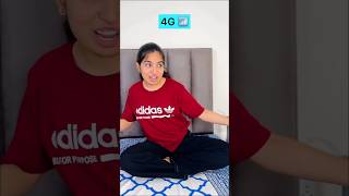 5G vs 4G vs 3G vs 2G smartphone compilatio dushyantkukreja shorts magic channel fun [upl. by Essinger773]