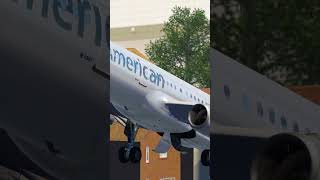 A321 American Aircraft Landing at Dallas Fort Worth International Airport [upl. by Oiretule]