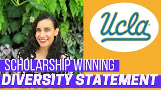 Diversity Statement that got UCLA Full Scholarship [upl. by Aletta]