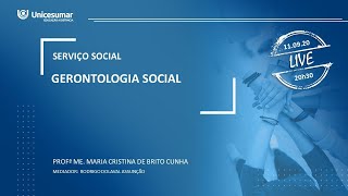 3ª LIVE GERONTOLOGIA SOCIAL [upl. by Claudian]